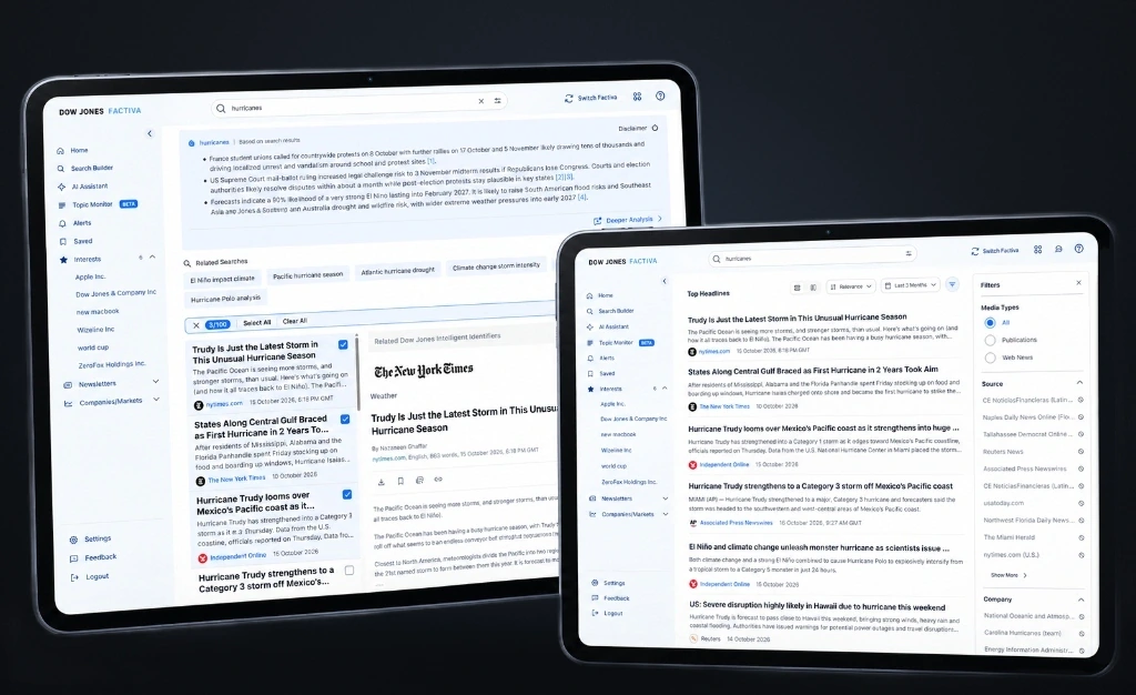 DJ+ Search Platform — visual 2