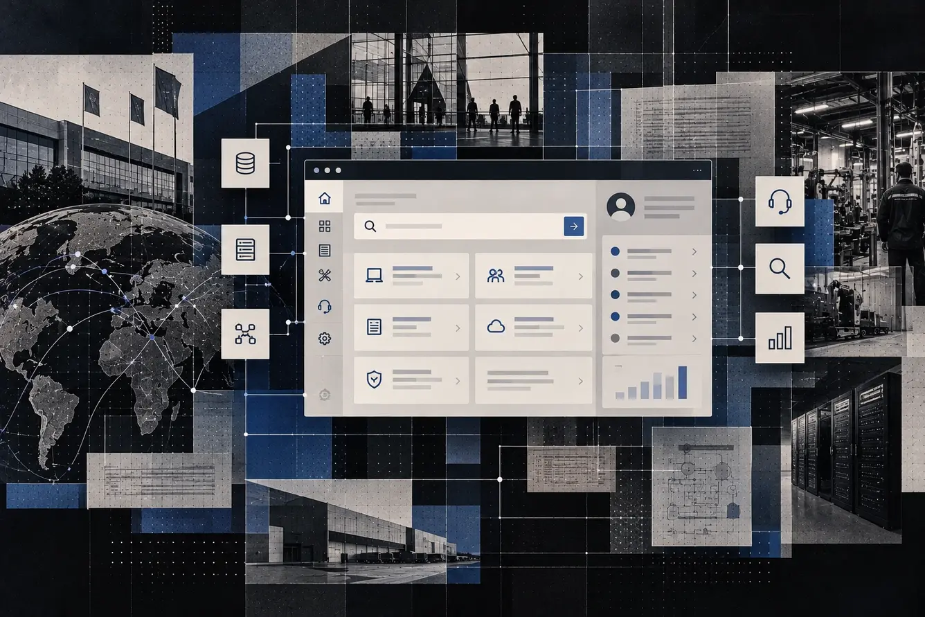 Bosch IT Service Portal — cover visual